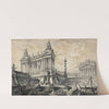 Architectural Fantasy of a Magnificent Ancient Port by Pierre Moreau