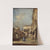 Architectural fantasy with a courtyard by Francesco Guardi