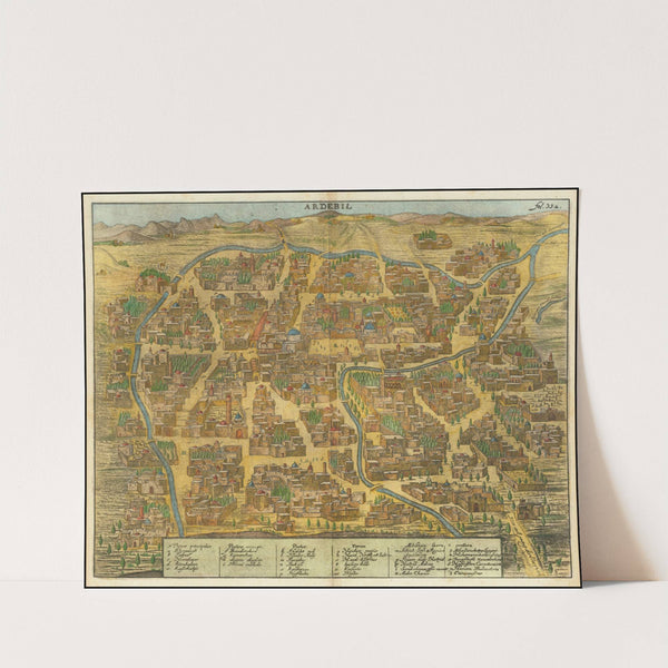 Ardebil (1663) by Olfert Dapper