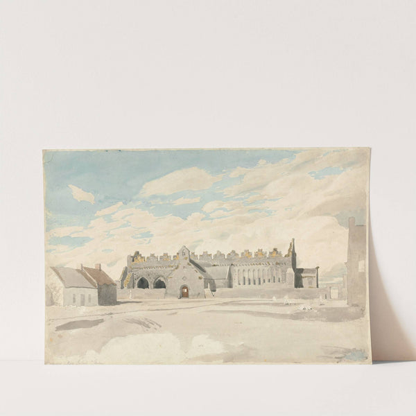 Ardfert Cathedral, Kerry, Ireland by Cornelius Varley