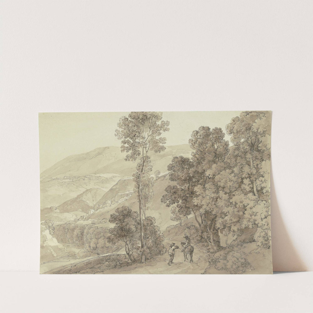 Area near Subiaco by Johann Georg von Dillis