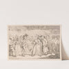 Argument in kitchen by Thomas Rowlandson
