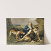 Arindal and Daura by Johann Peter Krafft