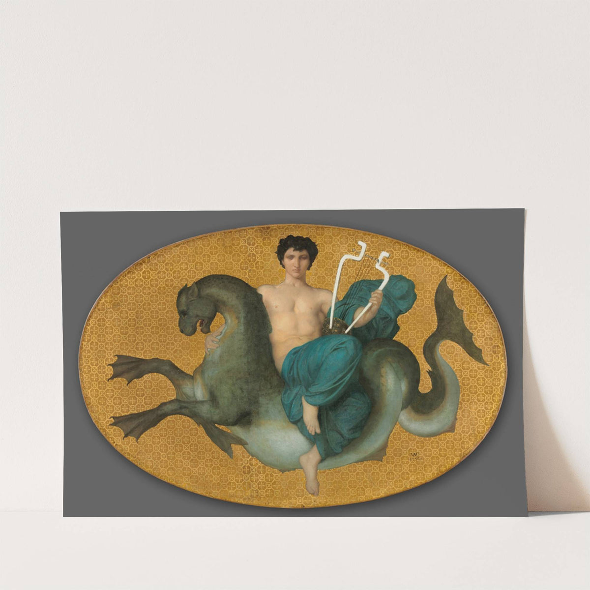 Arion on a Sea Horse (1855) by William Bouguereau
