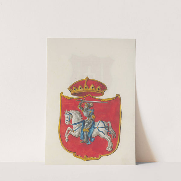 Arma Regni et baronum Poloniae ac M. D. Lithuaniae Pl.002 (1887) by Boleslaw Starzyński