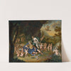 Armida Binding The Sleeping Rinaldo With Flowers by Willem Van Mieris