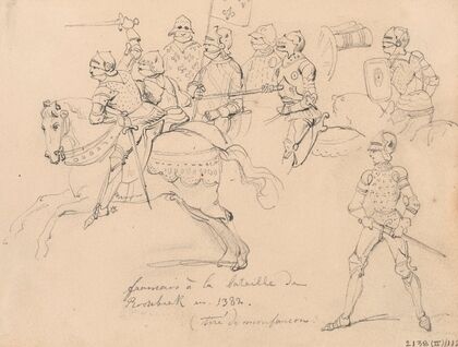 Armoured Rider on Horseback