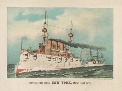 Armoured steel cruiser New York, United States Navy (1893)