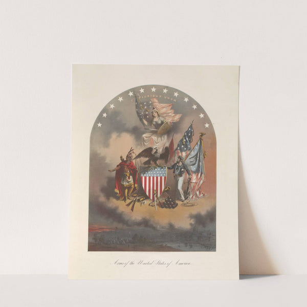 Arms of the United States of America (1864) by Joseph E. Baker