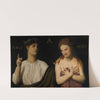 Armut und Sorge (1890) by Arnold Böcklin