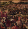 Arnolfo shows the plan to enlarge Florence