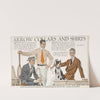 Arrow collars & shirts. Saturday evening post (1895 - 1917) by Joseph Christian Leyendecker