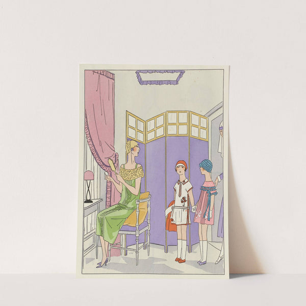 Art - Goût - Beauté, Feuillets de l&#039; élégance féminine, Février 1926, No. 66, 6e Année, p. 24 by Anonymous