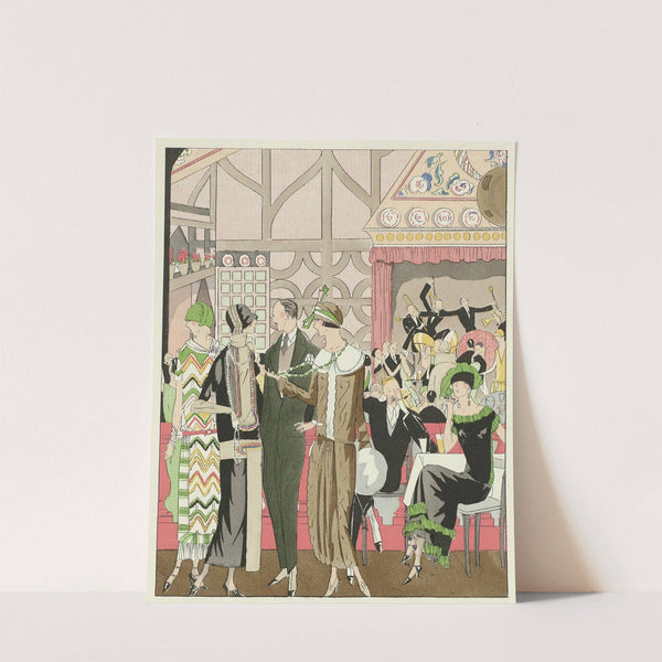 Art - Goût - Beauté, Feuillets de l&#039; élégance féminine, Janvier 1924, No. 41, 4e Année, p. 13 by Anonymous