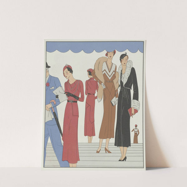 Art - Goût - Beauté, Feuillets de l&#039; élégance féminine, Novembre 1931, No. 135, 12e Année, p. 20 by Anonymous