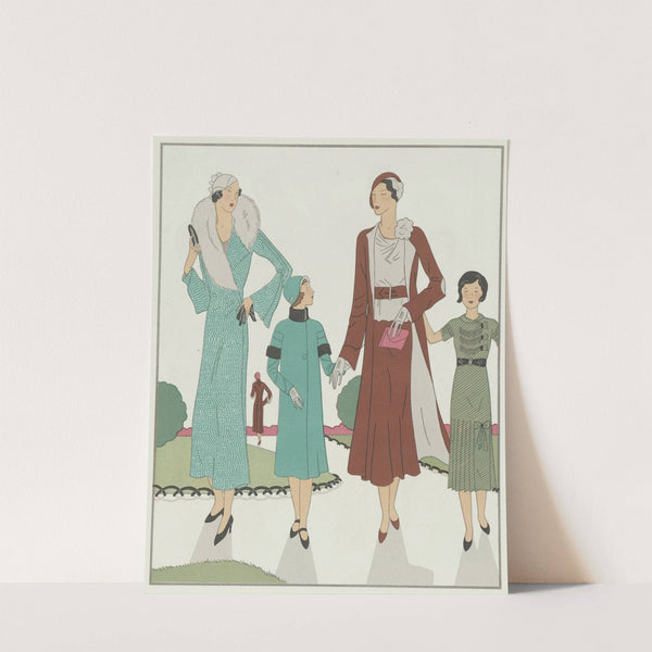 Art - Goût - Beauté, Feuillets de l' élégance féminine, Novembre 1931, No. 135, 12e Année, p. 22 by Anonymous