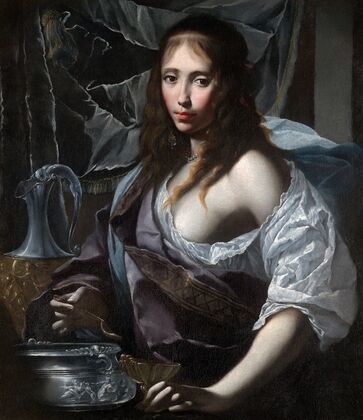 Artemisia Prepares To Drink The Ashes of Her Husband, mausolus