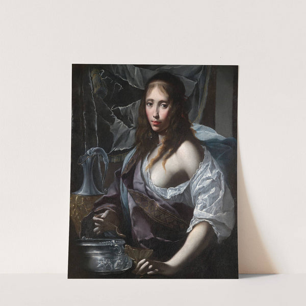 Artemisia Prepares To Drink The Ashes of Her Husband, mausolus by Felice Ficherelli