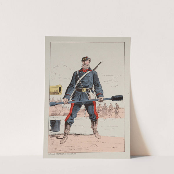 Artillerie de la garde nationale. (1871) by Draner