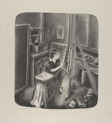 Artist at Work (ca. 1938)