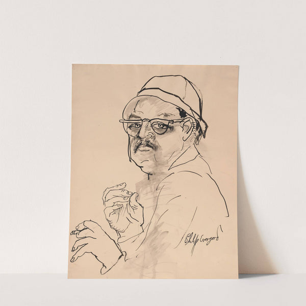 Artist Conversing (1962) by Philip Evergood