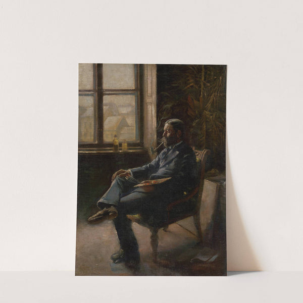 Artist Horovitz at Work by Dominik Skutecký