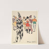 Artists’ Ball; Harlequin and Dancers by Joaquín Torres-García