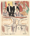 Artists’ Ball; Spectators in Theater Boxes