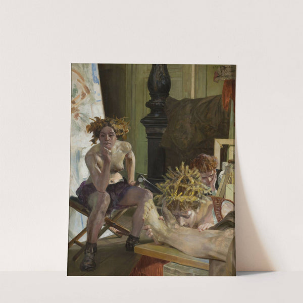 Artist&#039;s death by Jacek Malczewski