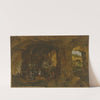 Artists&#8217; festival in Cervara (1837) by Carl Morgenstern