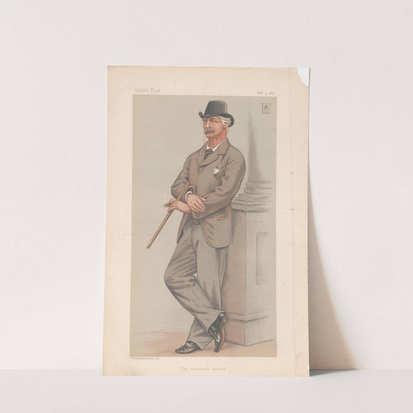 Artists. 'The Grosvernor Gallery, Coutts, Lindsay. 3 February 1883 by Joseph Middleton Jopling