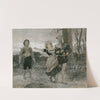 As you like it, act 5, scene 1 ‘Do, good William’ (1887) by Émile-Antoine Bayard