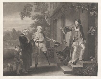 As You Like It; Act II, Scene VII; The Seven Ages Man (sixth age) (1801)