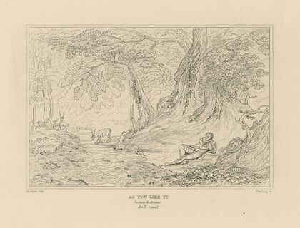 As you like it, Jacques & Amiens, act II, scene 1 (19th century)