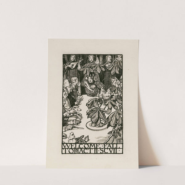 As you like it; Welcome all to Act 1I Sc VII (1900) by Byam Shaw