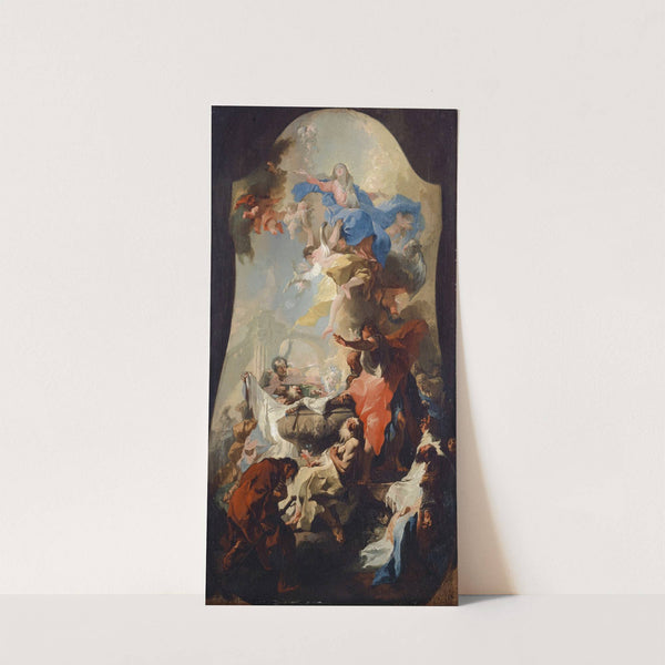 Ascension Of The Virgin (1757-58) by Franz Anton Maulbertsch