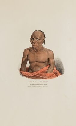 ASH-E-TAA-NA-QUET; A Celebrated Chippeway Chief (1835)