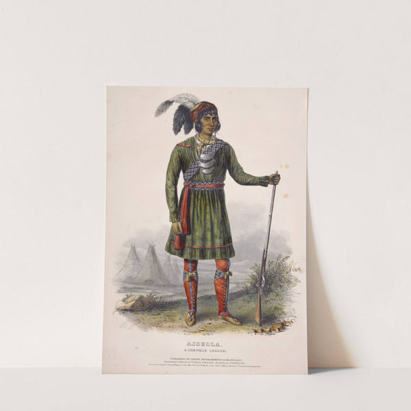 Asseola, A Seminole Leader (1842) by Charles Bird King