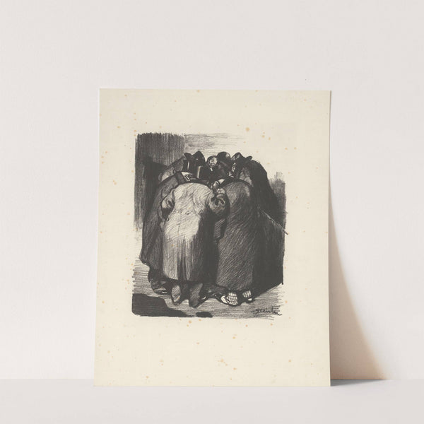 Association de malfaiteurs (1897) by Théophile Alexandre Steinlen