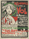 Assurance contre le vol. Fine Art and General Insurance Bruxelles (1896)