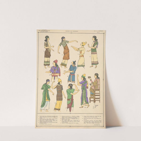 Assyrian - Blouses and ensembles by Paul Louis de Giafferri