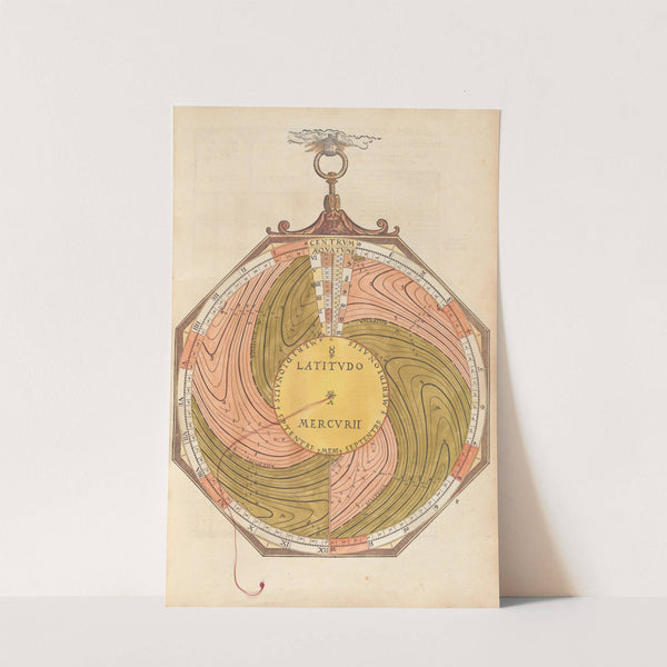 Astronomicum cæsareum pl 014 (1540) by Petrus Apianus