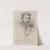 Astruc, Editor of ‘L’ Artiste’ (1859) by James Abbott McNeill Whistler