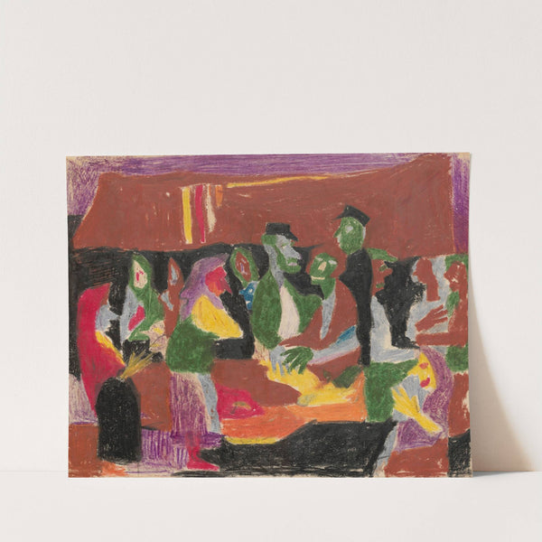 At a Fair I (1939) by Stanisław Osostowicz