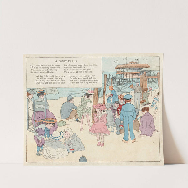 At Coney Island by Ethel Mars