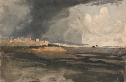 At Hailsham, Sussex; a Storm Approaching