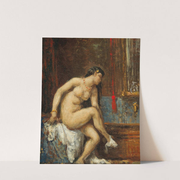 At her Toilette by Théodore Chassériau