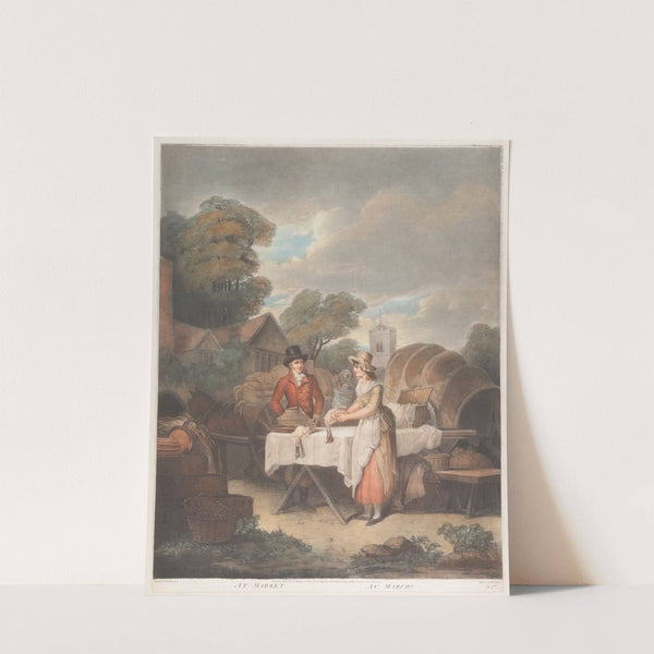 At Market (After Francis Wheatley) by William T. Annis