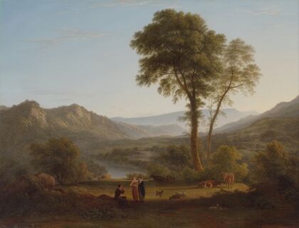 At Matlock, mist rising