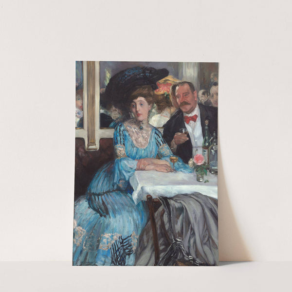 At Mouquin’s by William James Glackens
